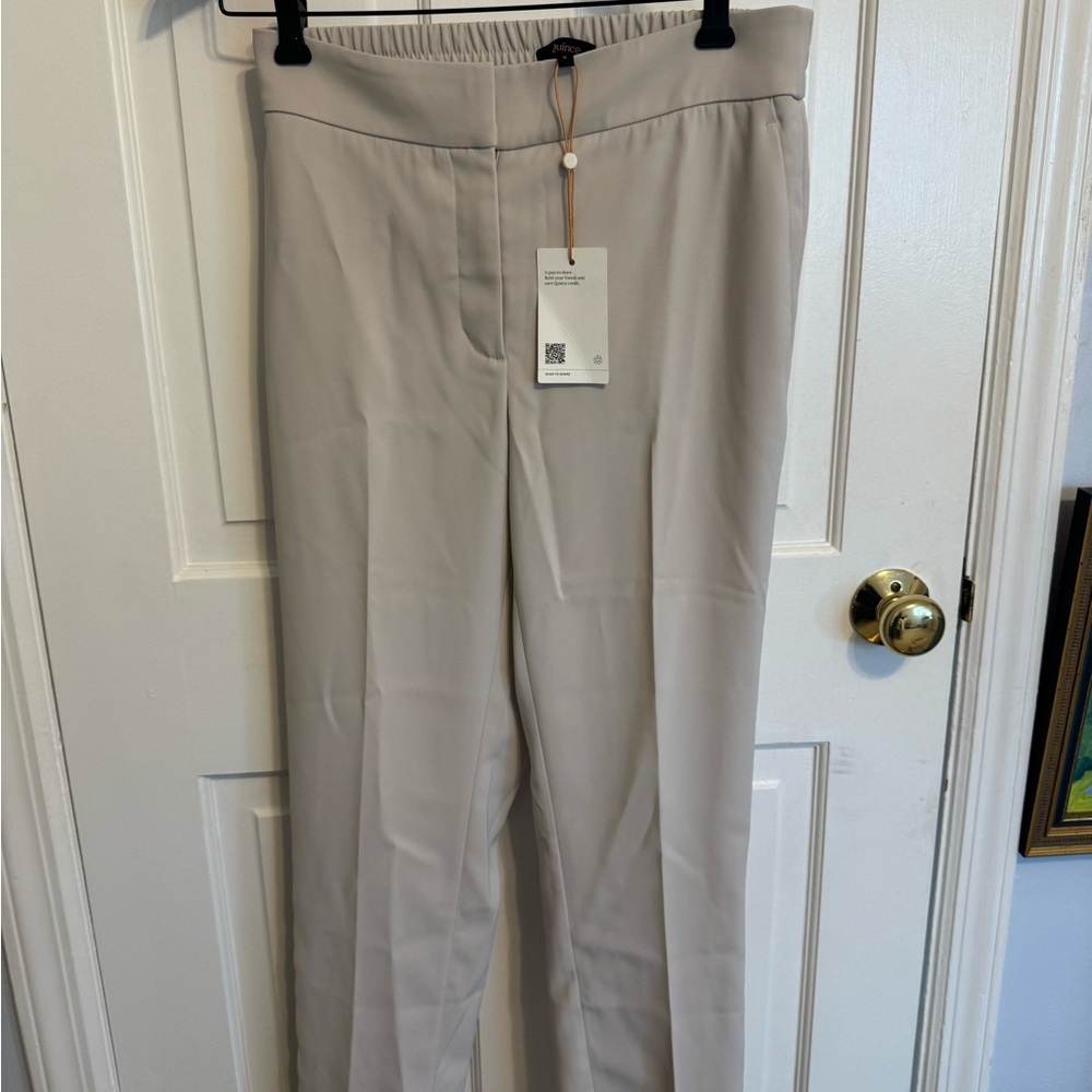 Quince Stretch Pants in Taupe | NWT Minimalist Workwear Essential